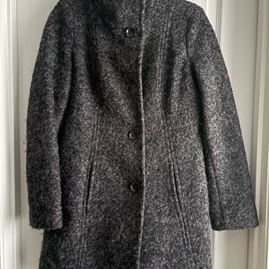 Anne Klein Charcoal Pea Coat